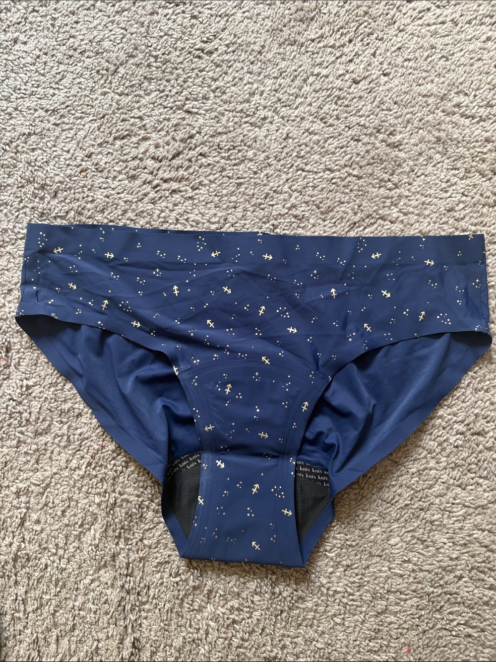 Knix zodiac sign (Sagittarius) leak proof underwear